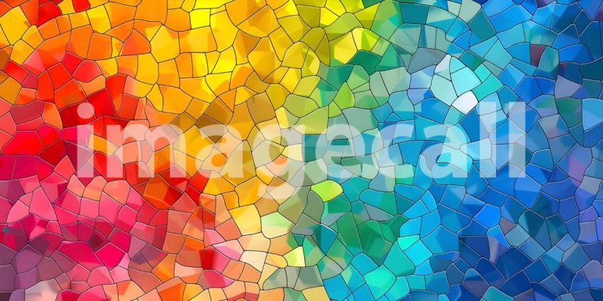 Abstract multicolored saturated bright art background in the for