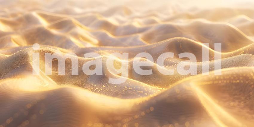 Beautiful Desert sand dune background - Ai Generated