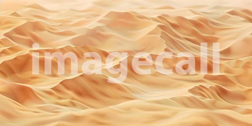 Beautiful Desert sand dune background - Ai Generated