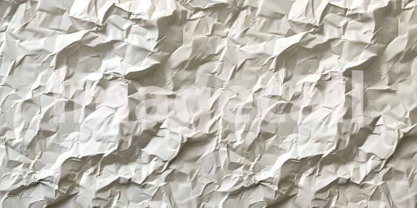 Crumpled paper texture background - Ai Generated