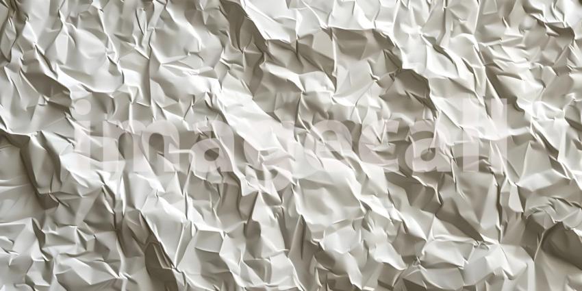Crumpled paper texture background - Ai Generated