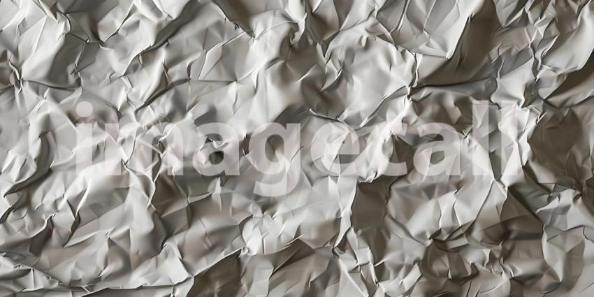 Crumpled paper texture background - Ai Generated