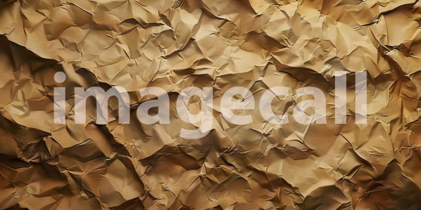 Crumpled paper texture background - Ai Generated