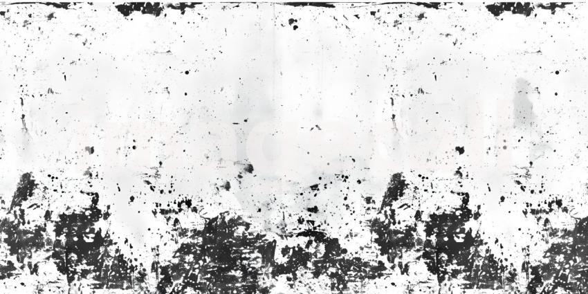 Grunge Texture Background Black and White - Ai Generated