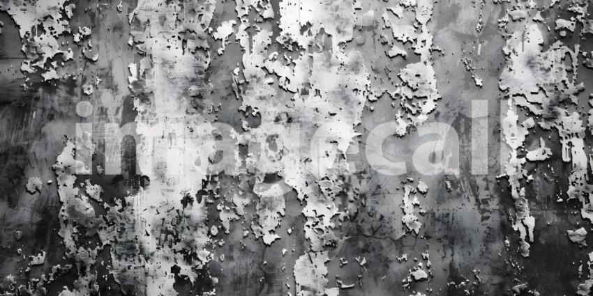Grunge Texture Background Black and White - Ai Generated