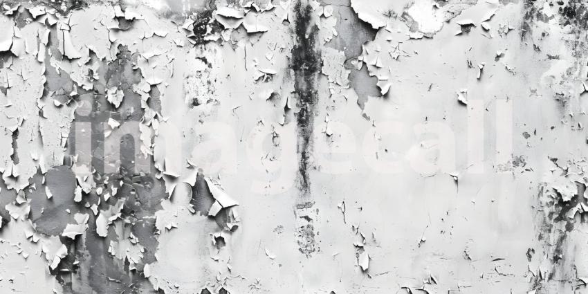 Grunge Texture Background Black and White - Ai Generated