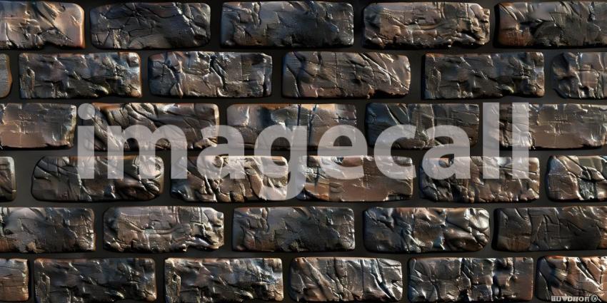 Luxury Brick Wall Background - Ai Generated