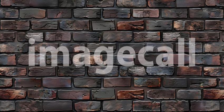 Luxury Brick Wall Background - Ai Generated