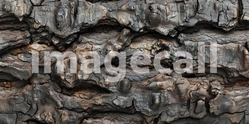 Tree Bark Texture background - Ai Generated