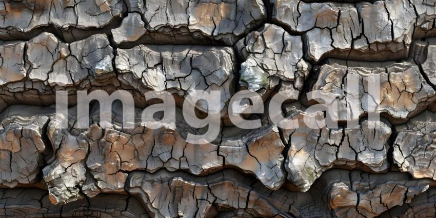 Tree Bark Texture background - Ai Generated