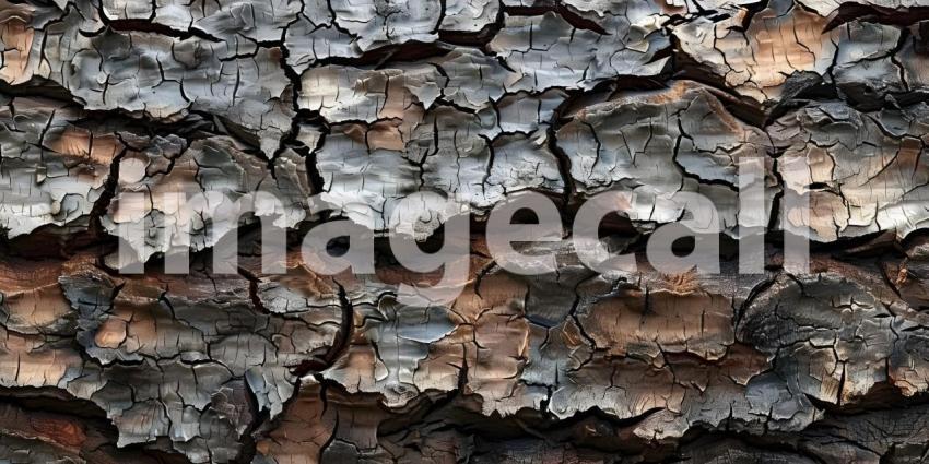 Tree Bark Texture background - Ai Generated