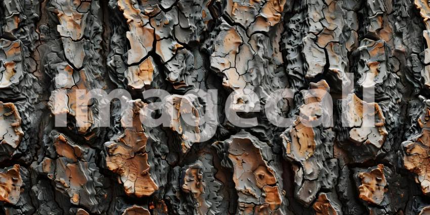 Tree Bark Texture background - Ai Generated