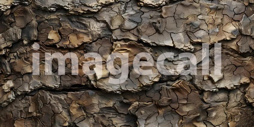 Tree Bark Texture background - Ai Generated
