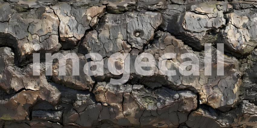 Tree Bark Texture background - Ai Generated