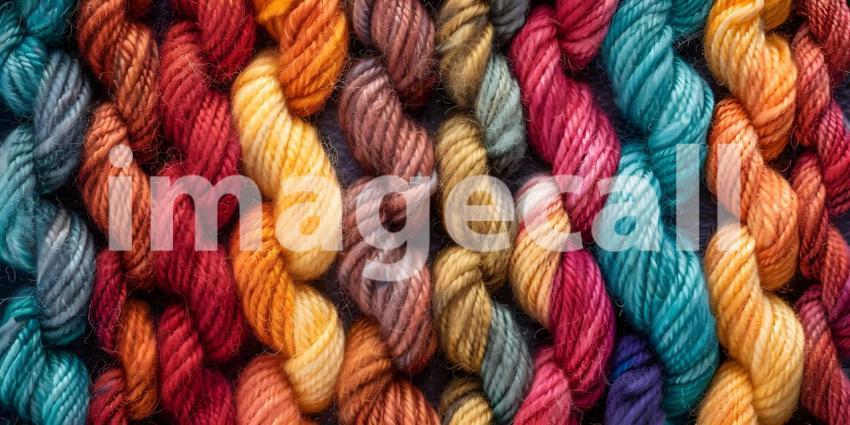 Wool texture pattern background - Ai Generated