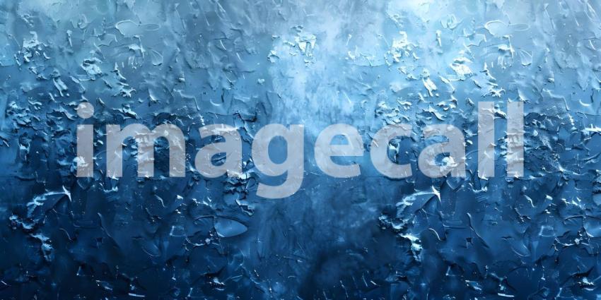Ice texture from ice cave background - Ai Generated