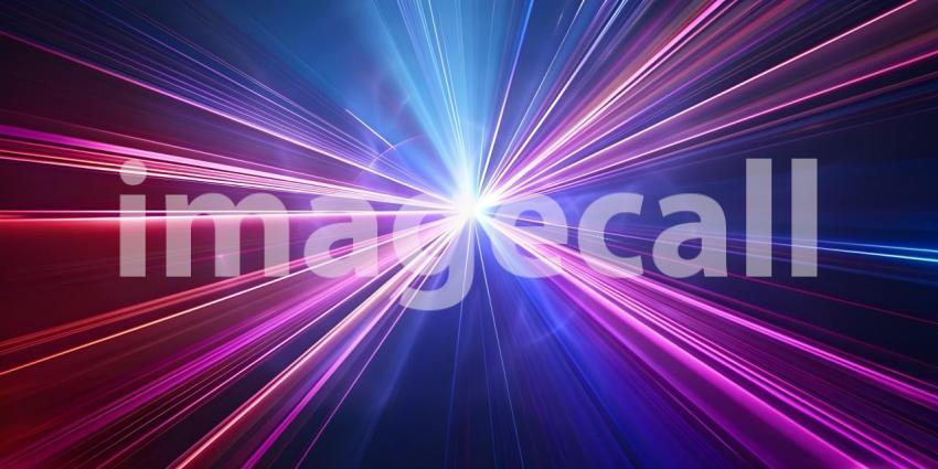 Laser beam rays background - Ai Generated