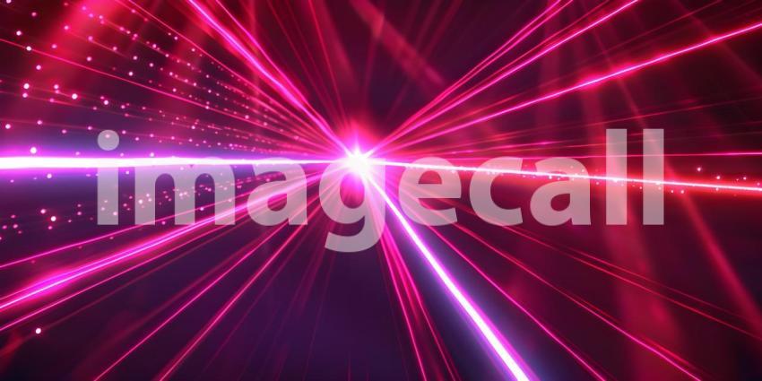 Laser beam rays background - Ai Generated