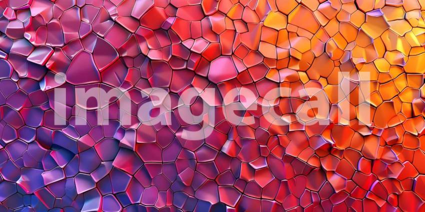 Polygonal mosaic abstract background - Ai Generated