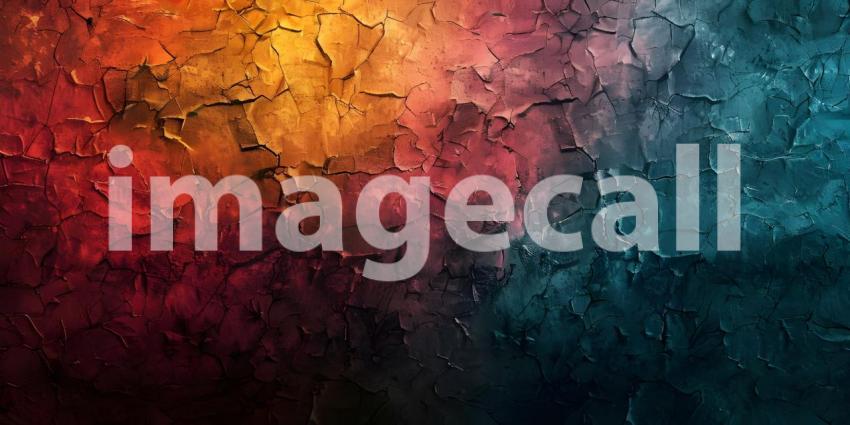 Solid Color cracks grunge texture background - Ai Generated
