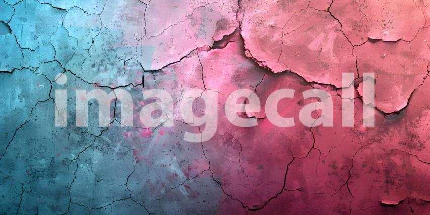 Solid Color cracks grunge texture background - Ai Generated