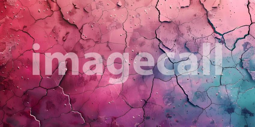 Solid Color cracks grunge texture background - Ai Generated