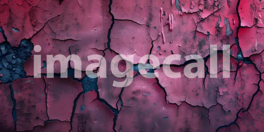 Solid Color cracks grunge texture background - Ai Generated