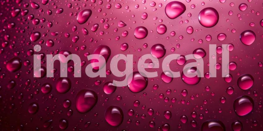 Water droplets on solid background - Ai Generated
