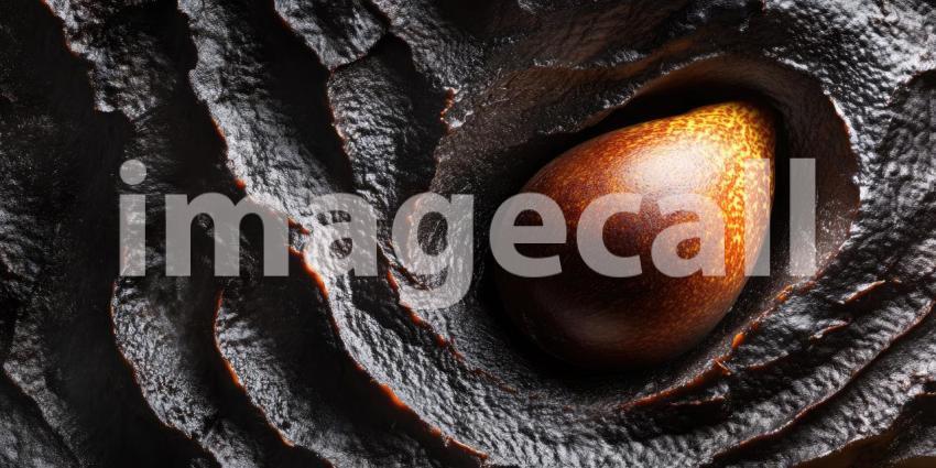 Glowing Eye Texture Dark Background Closeup Animal Eye