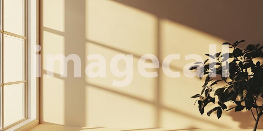 Warm Sunlight Streaming Through Window