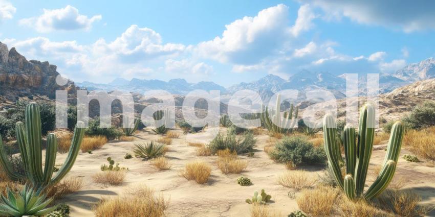 Stunning Desert Landscape HighResolution Nature Background Image