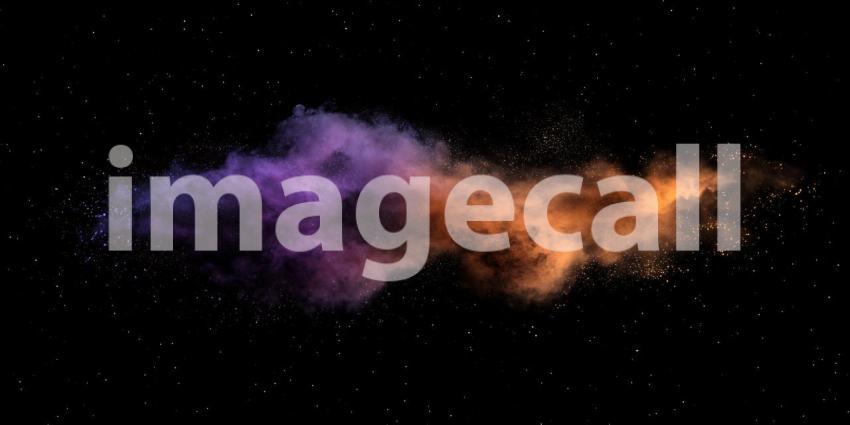 Stunning Nebula Cosmic Dust and Gas in Space