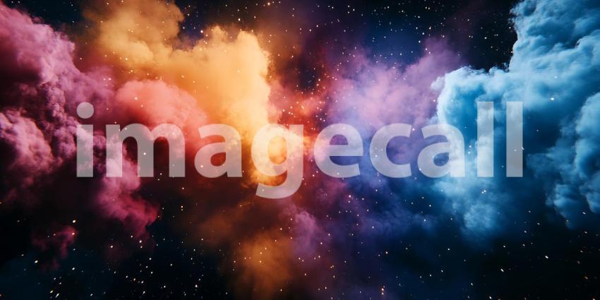 Stunning Nebula Space Background Cosmic Clouds  Stars