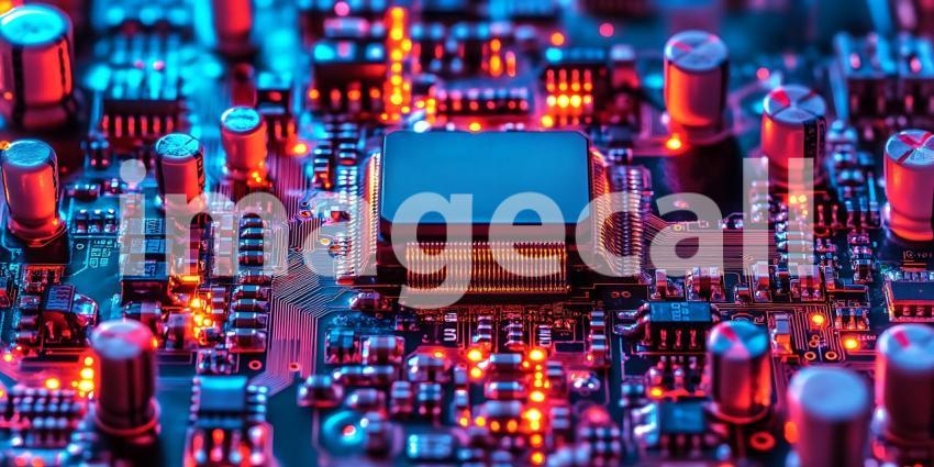 Circuit Board Technology HighResolution Image
