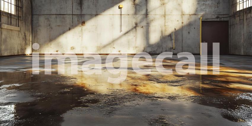 Dirty Abandoned Building Floor Texture