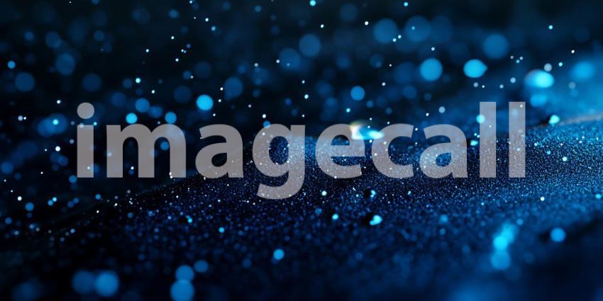 Dark Blue Bokeh Background Abstract Texture