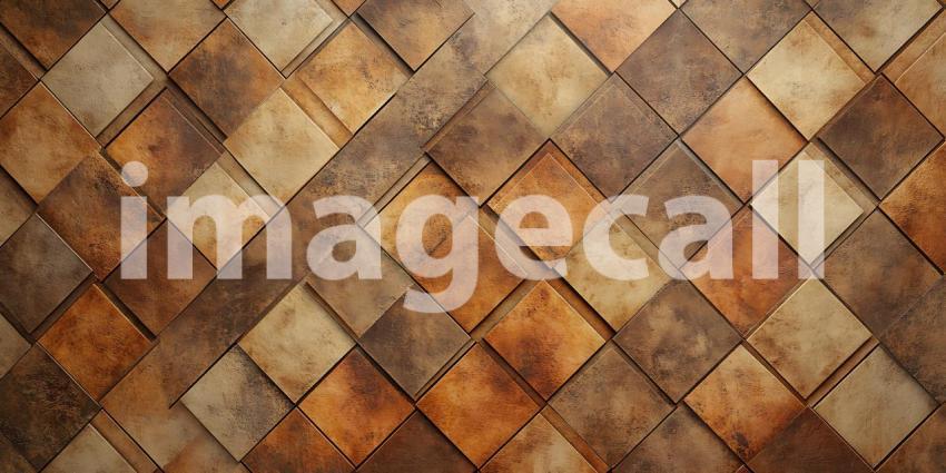 Brown Wooden Tile Background Texture