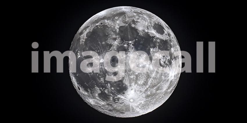 Stunning Full Moon Image HighResolution Lunar Photography