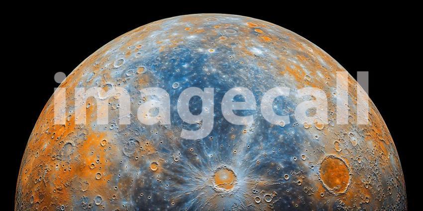 Stunning Moon Surface HighResolution Lunar Image
