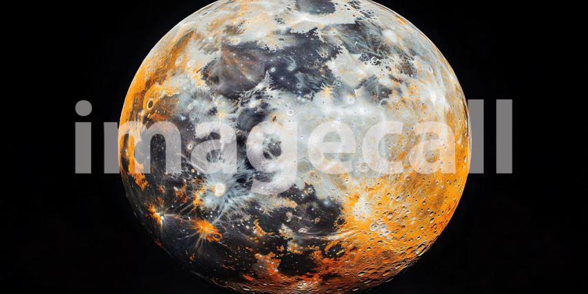 Stunning CloseUp of the Moon HighResolution Lunar Surface Textur