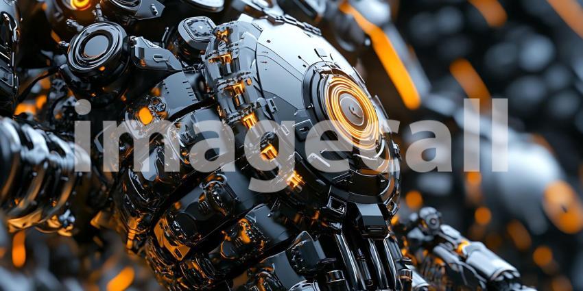 Stunning Abstract Robotic Texture HighResolution Image Backgroun