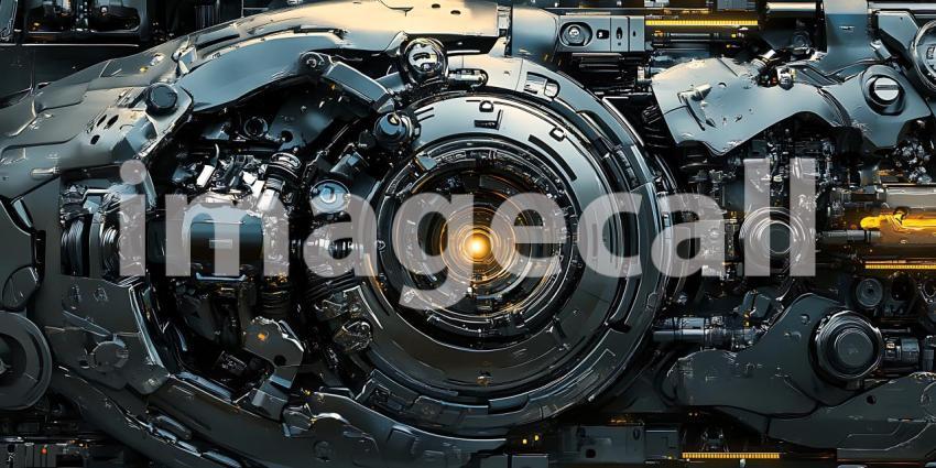 Abstract Mechanical Background Image