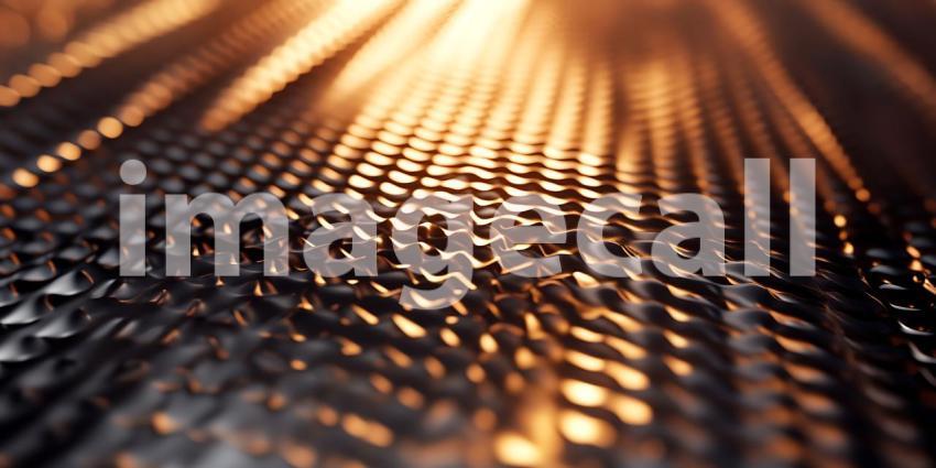 Golden Metal Texture Abstract Background Image