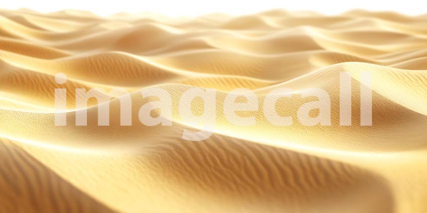 Golden Desert Sand Dunes Background