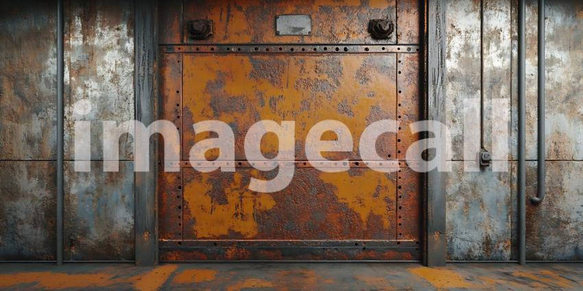 Rusty Metal Texture Grunge Industrial Background Image