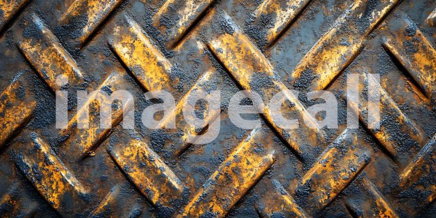 Rusty Metal Texture Background Grunge Iron Pattern