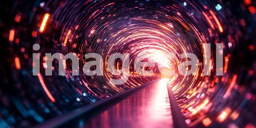 Abstract Light Tunnel