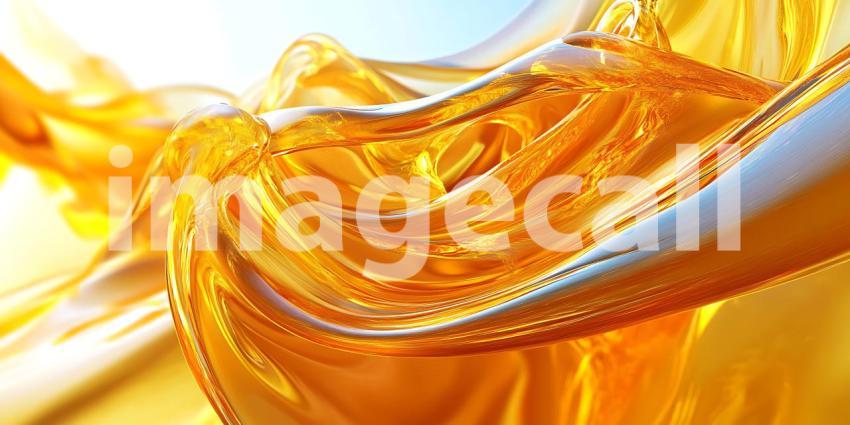 Golden Abstract Sunlit Fabric Textures for Design Inspiration