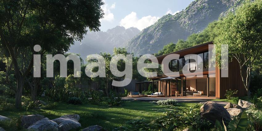 Luxury Mountain Retreat Serene Jungle Escape  Architectural Desi