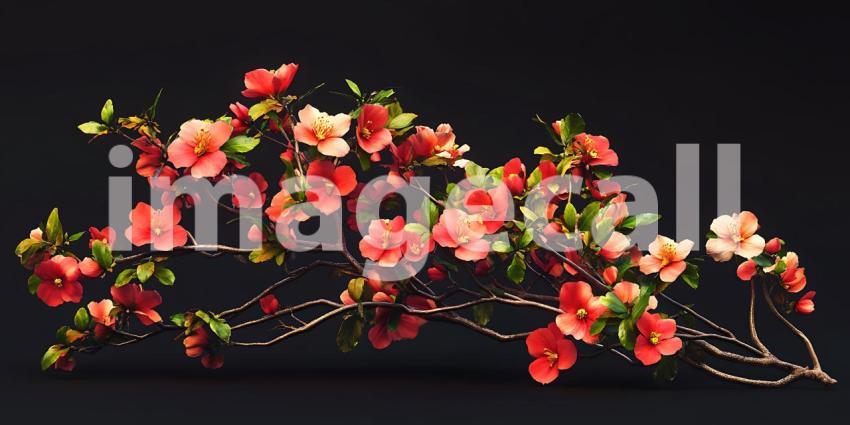 Vibrant Blossom Cascade A Stunning Floral Arrangement